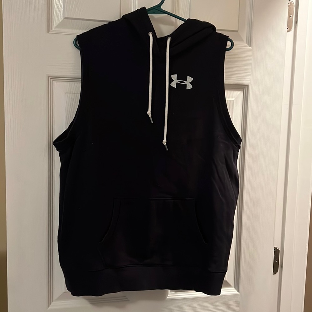 Under armour sleeveless hoodie